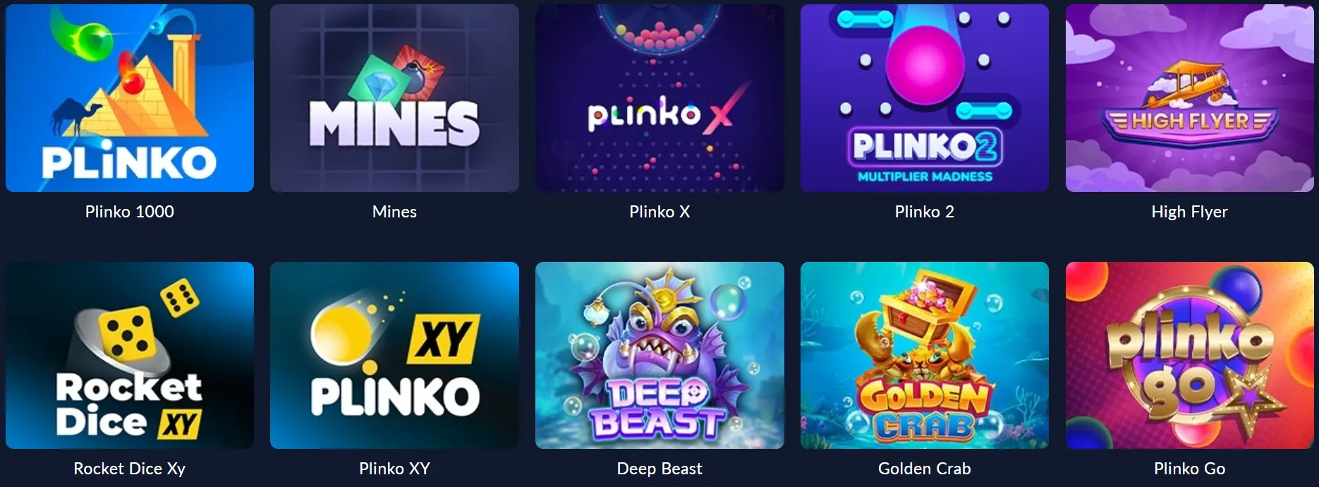 Bisonwin Casino – gry arcade: Plinko, Mines i podobne tytuły